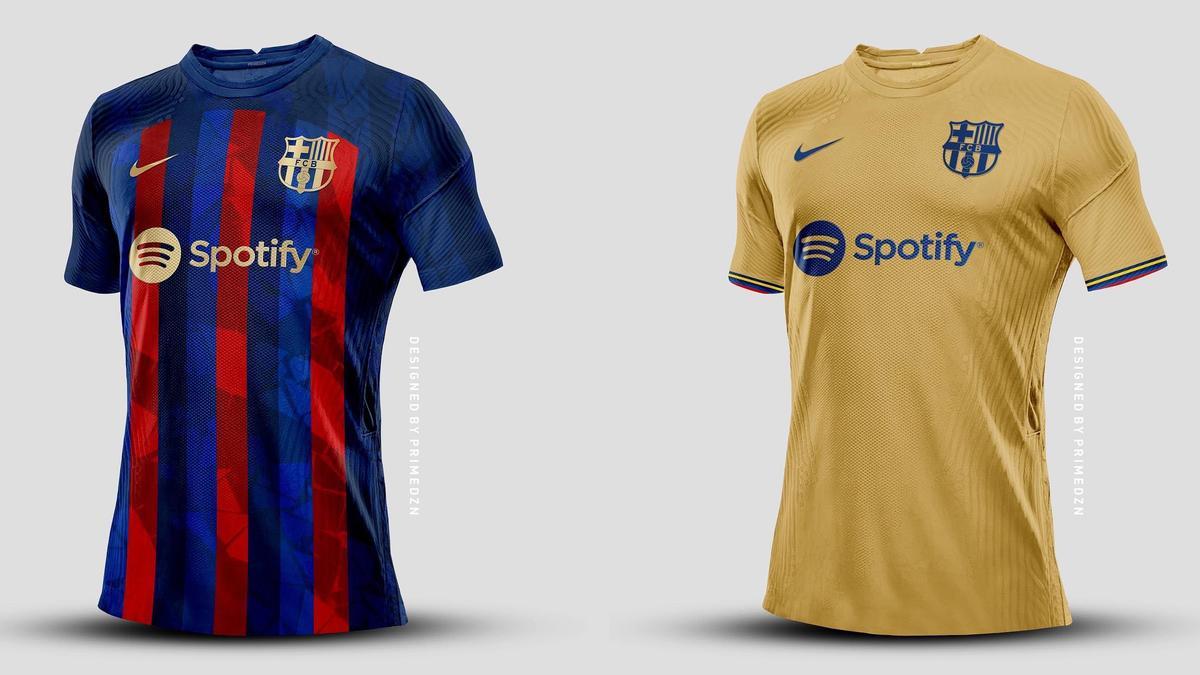 camiseta del Barça con Spotify F C Barcelona