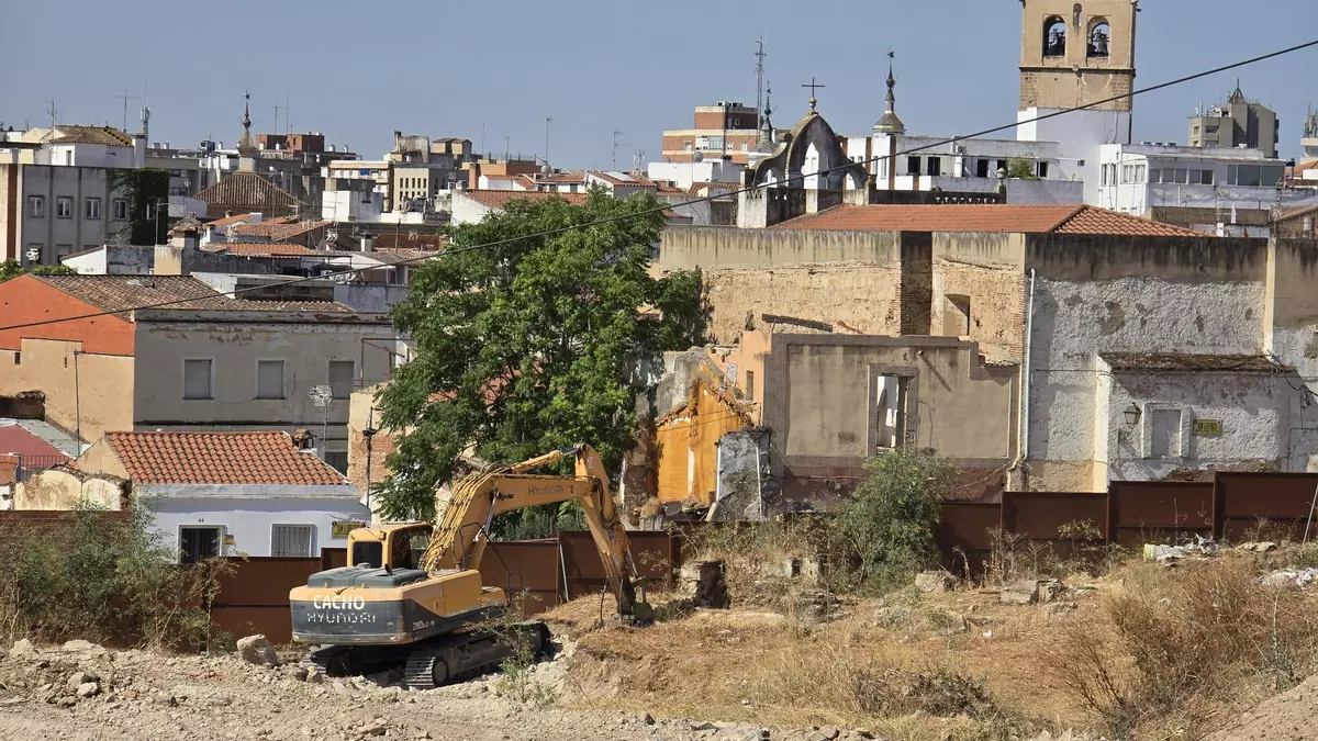 Las obras de urbanización de El Campillo en Badajoz se reanudan
