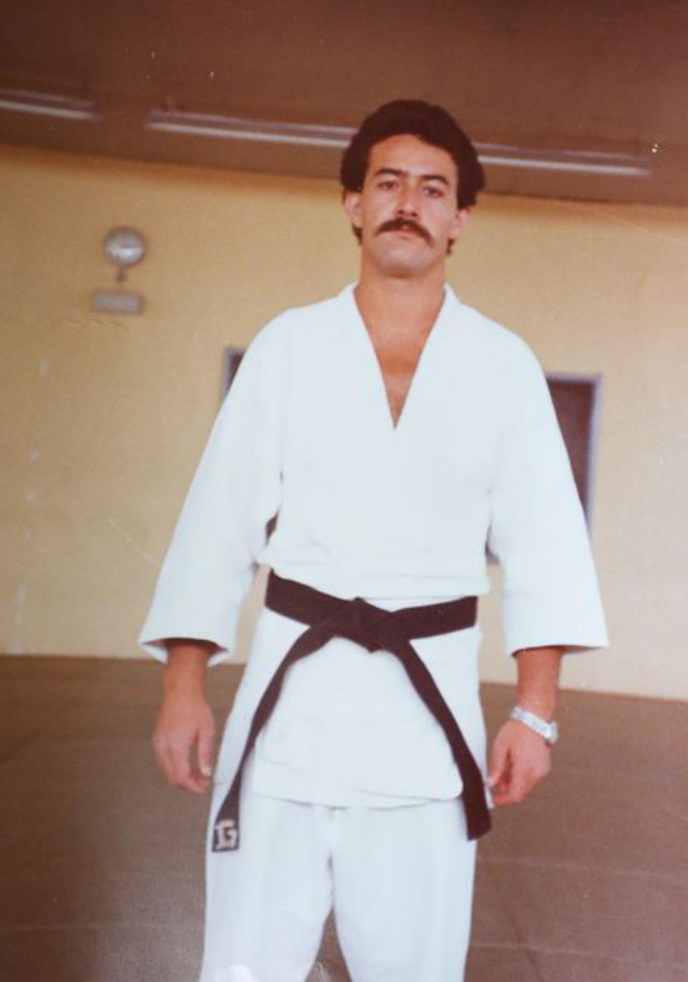 Gerardo Ruiz, durante su etapa como judoka. | G. R.