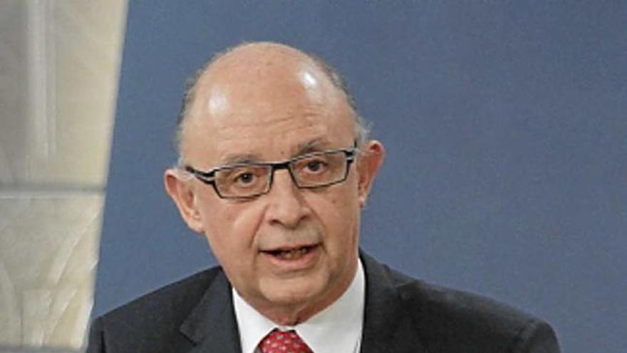 El ministre Cristóbal Montoro