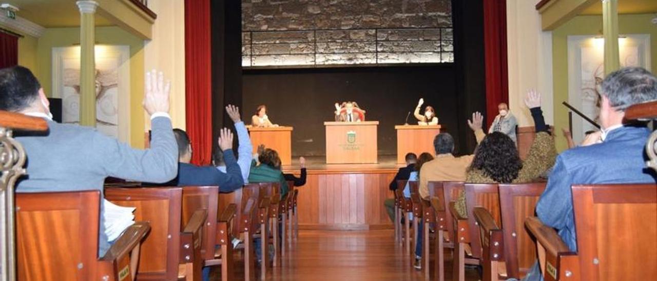 Pleno del Ayuntamiento de Gáldar.