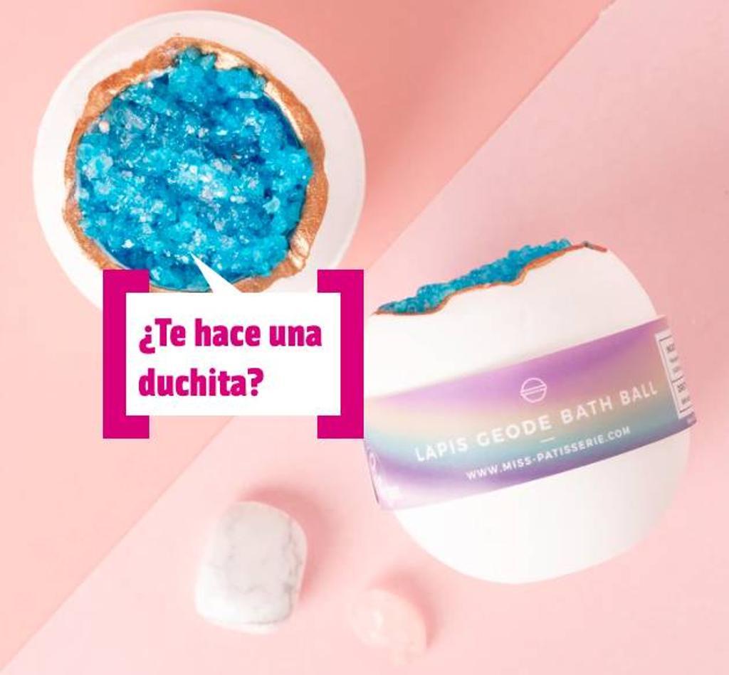 Bomba de baño de Miss Patisserie con bocadillo