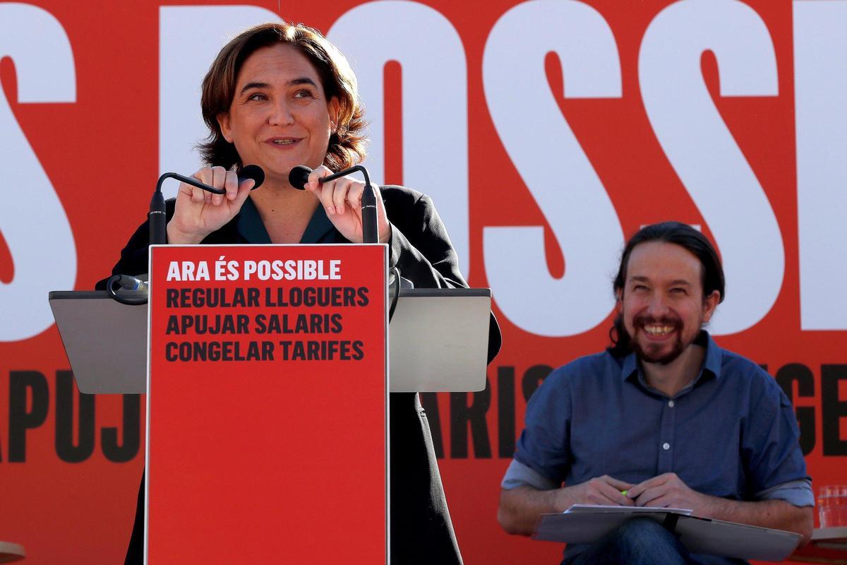 Ada Colau anuncia que volverá a presentarse para la alcaldía de Barcelona (2018)