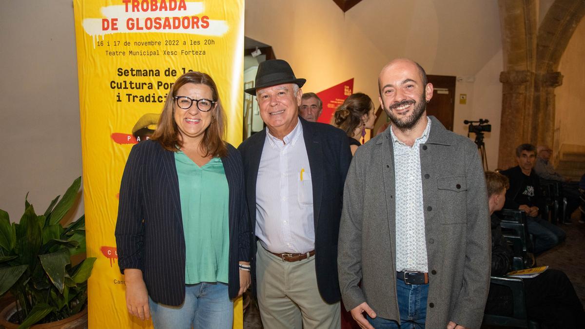 Bel Busquets y Miquel Àngel Contreras estuvieron presentes en el homenaje.