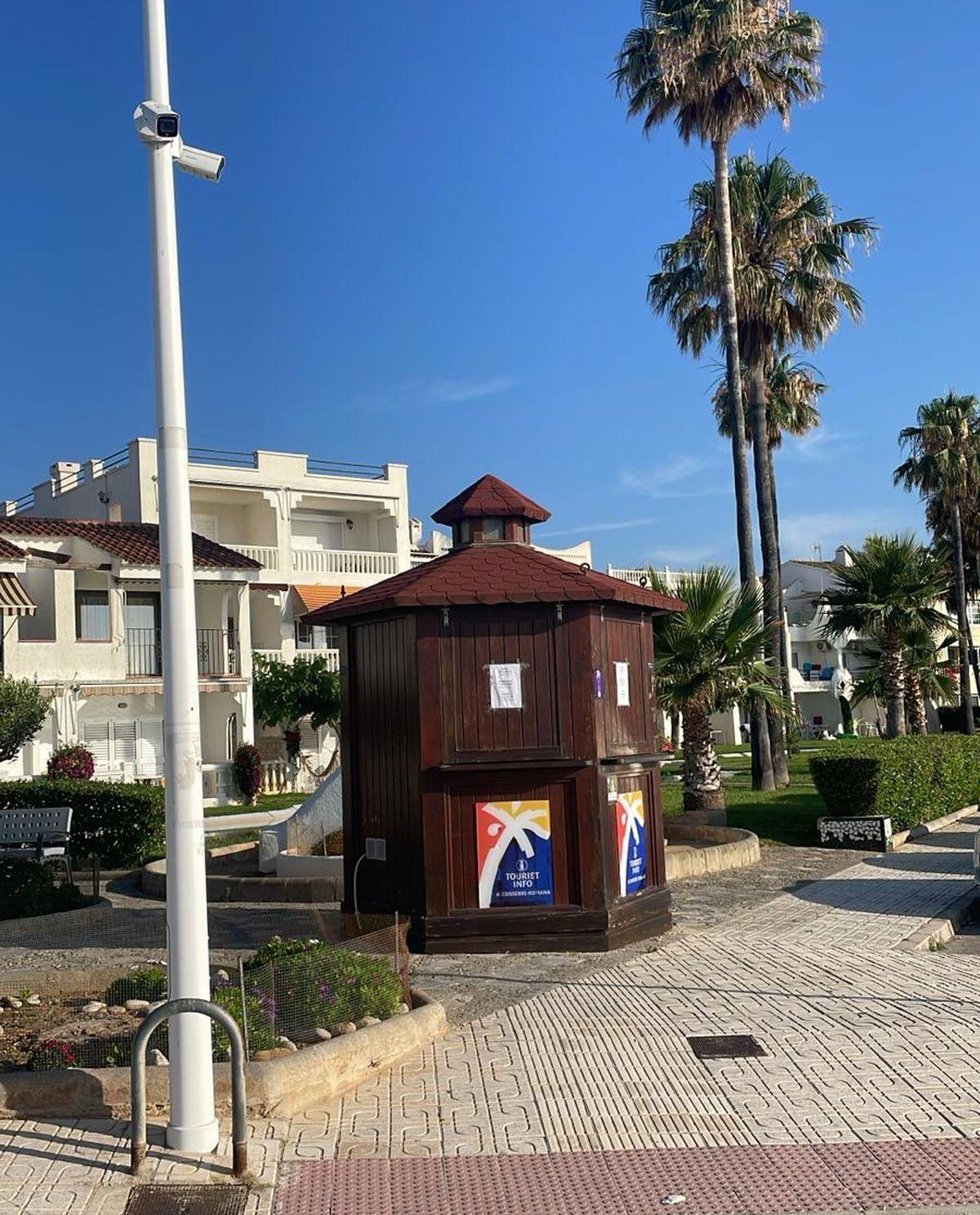 Las cámaras mejoran el control del tráfico y la seguridad tanto en el casco urbano de Alaclà como en el Alcossebre.