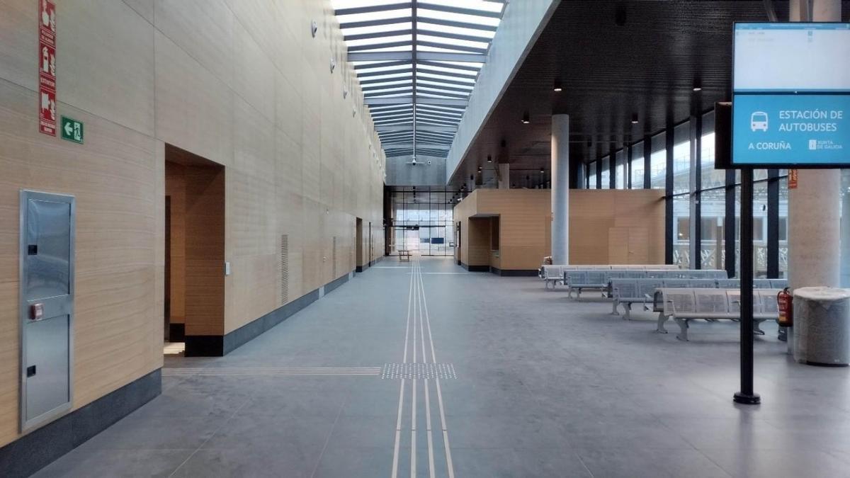 Así es la nueva estación de autobuses de A Coruña