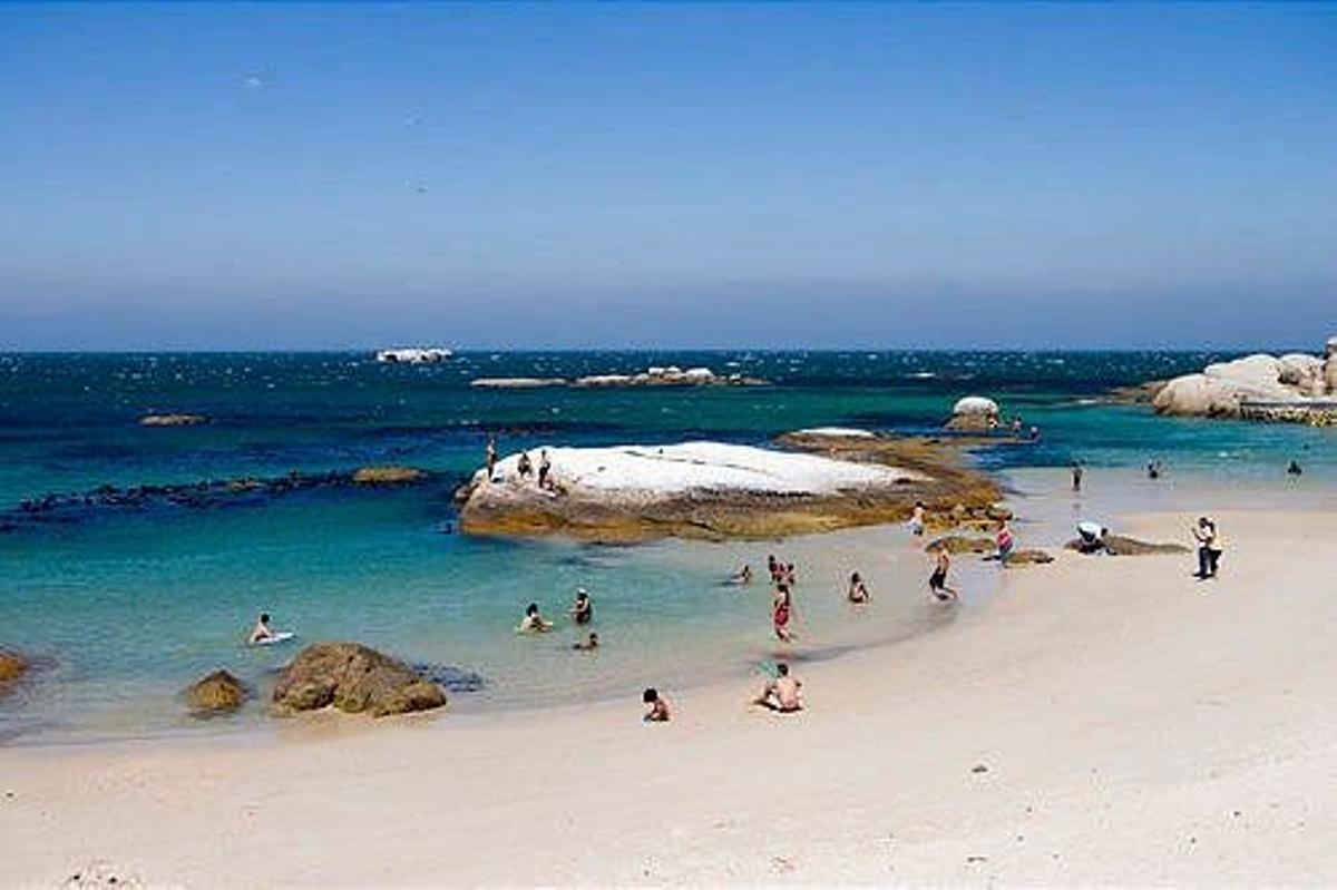 Playa de Simon, a las afueras de Ciudad del Cabo.