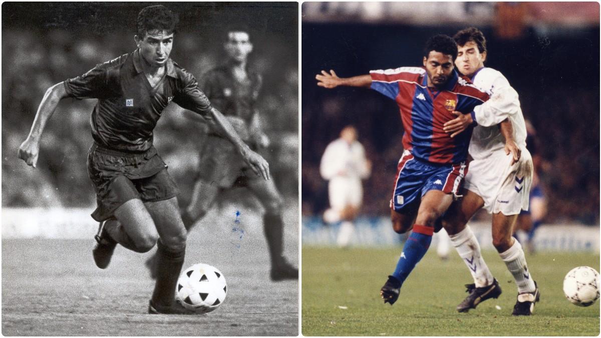 Luis Milla saltó del Barça al Real Madrid