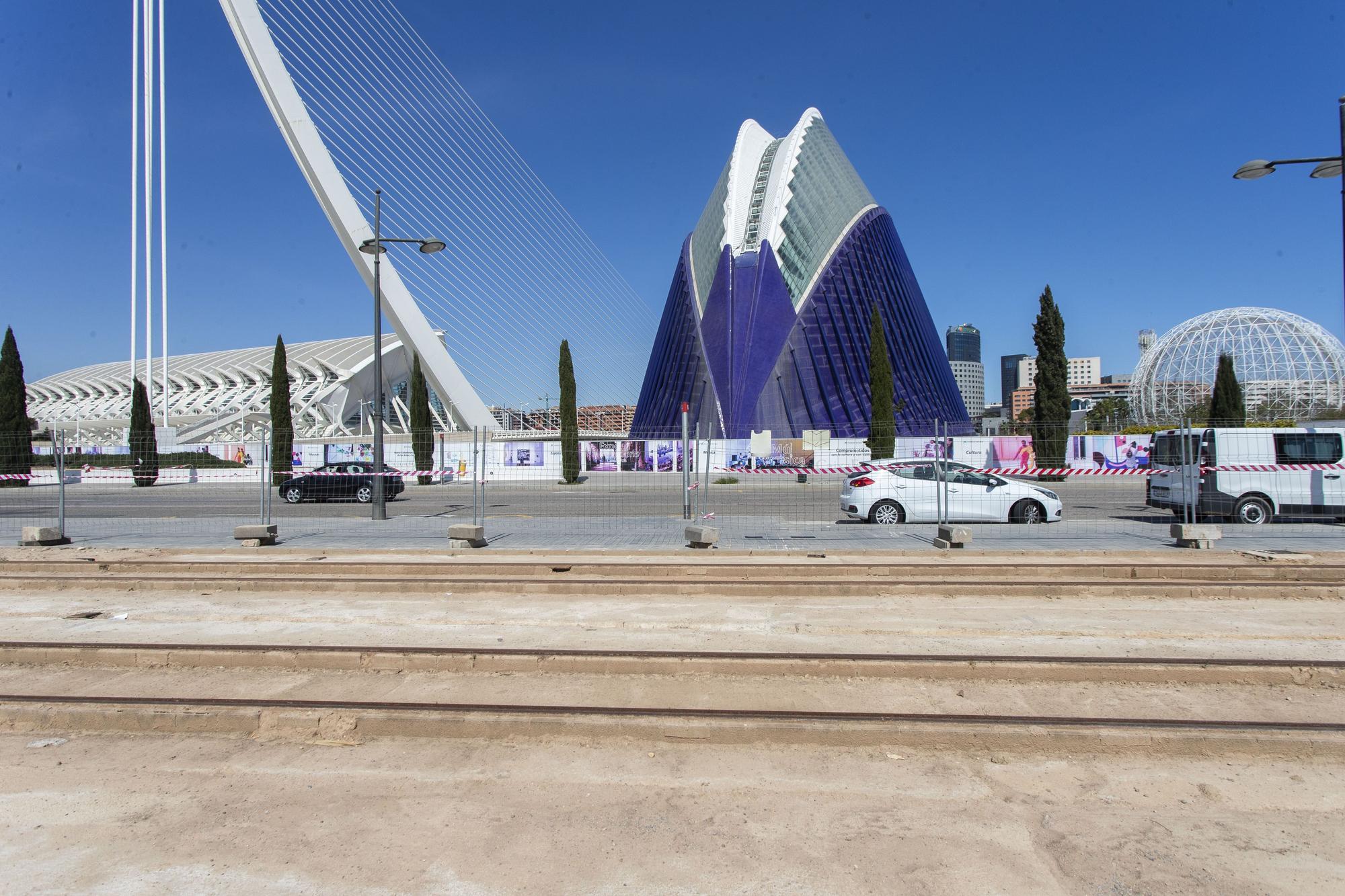 Así avanzan las obras de la Línea 10 de Metrovalencia