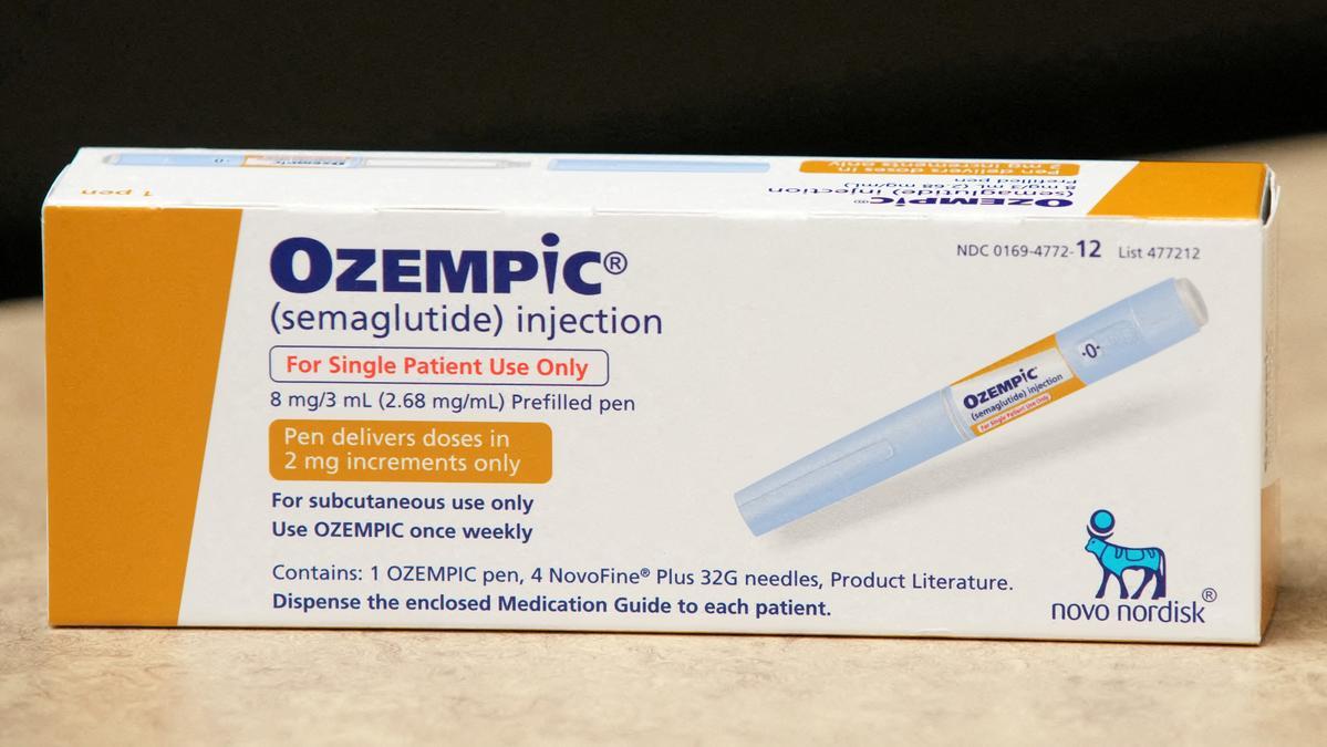 Caja del medicamento Ozempic.