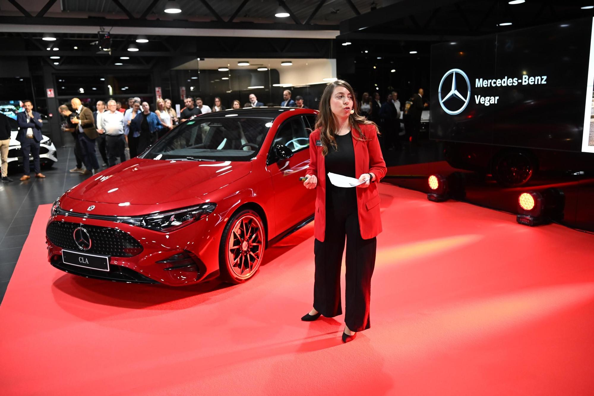 Así es el nuevo CLA presentado en Mercedes Vegar Elche