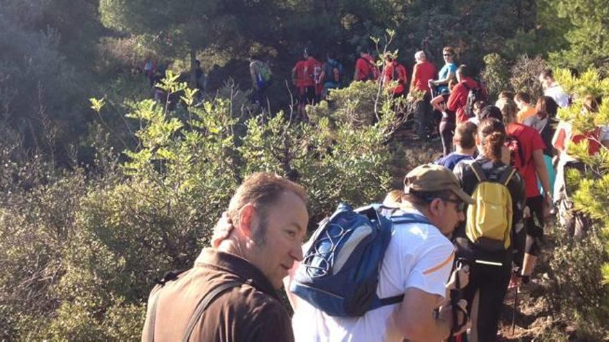 Betxí estrena una nueva ruta de montaña con gran afluencia de senderistas