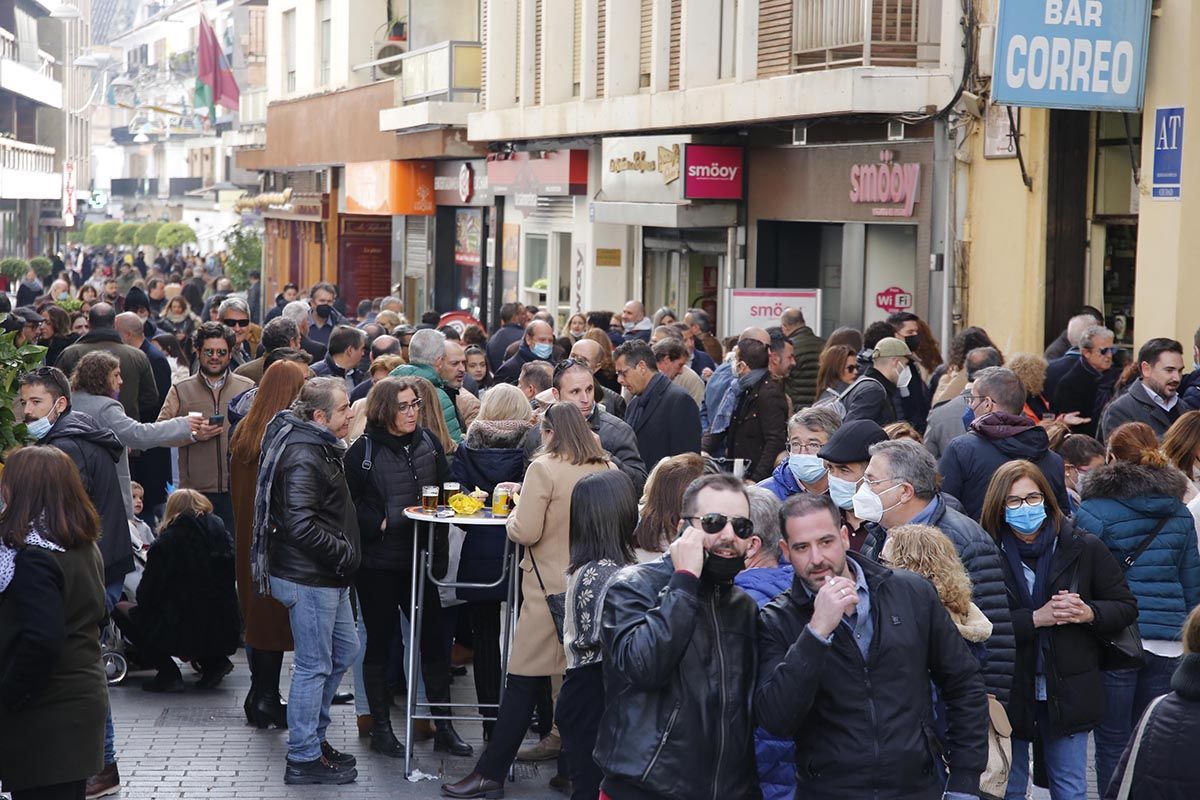 Ambiente en la calle Jesús y María