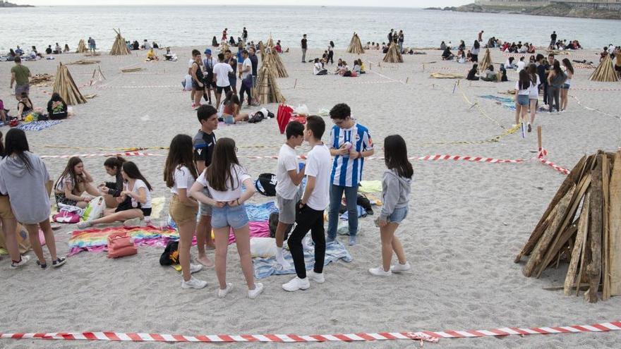 San Juan A Coruña 2020: Prohibido bajar a la playa por el coronavirus