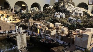 Pozuelo de Alarcón estrena su belén municipal con 80 m2, 450 figuras y 150 trabajadores