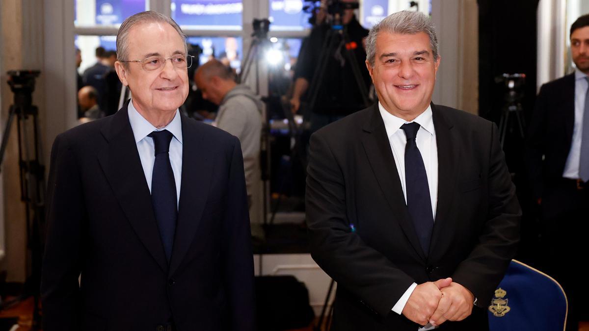 Alianza entre Florentino Pérez y Joan Laporta por 'El Clásico'