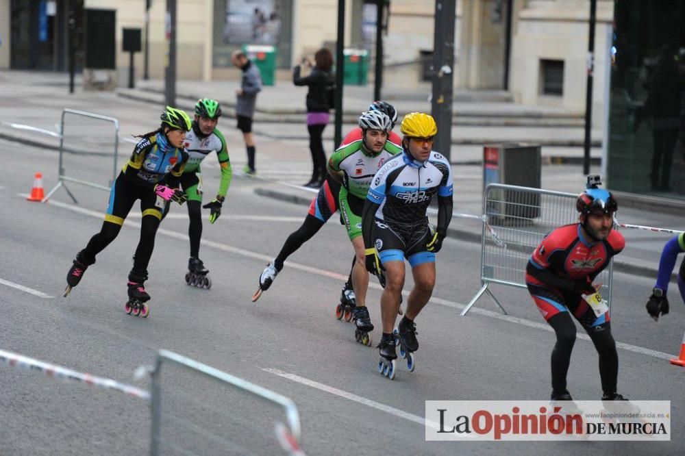 Murcia Maratón. Salida patinadores