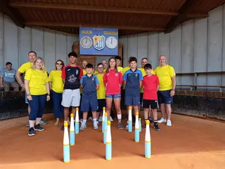 Los bolos se juegan en El Berrón