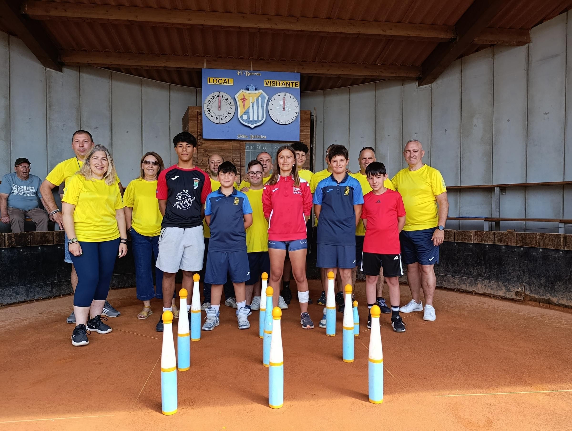Los bolos se juegan en El Berrón