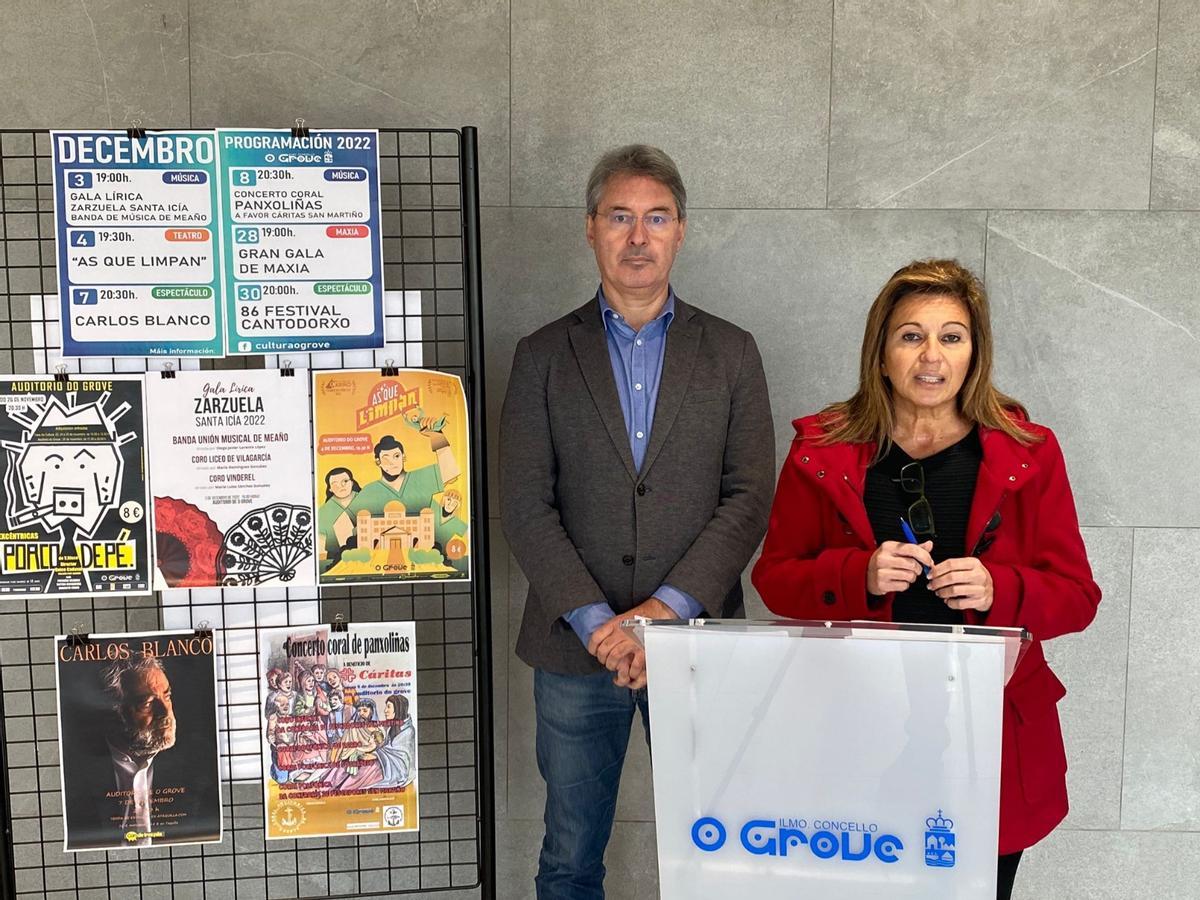 Una de las apariciones públicas de Noemi Outeda en su etapa como concejala y diputada provincial. Una de las apariciones públicas de Noemi Outeda en su etapa como concejala y diputada provincial.