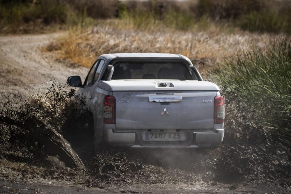 Primera prueba del Mitsubishi L200 2019.