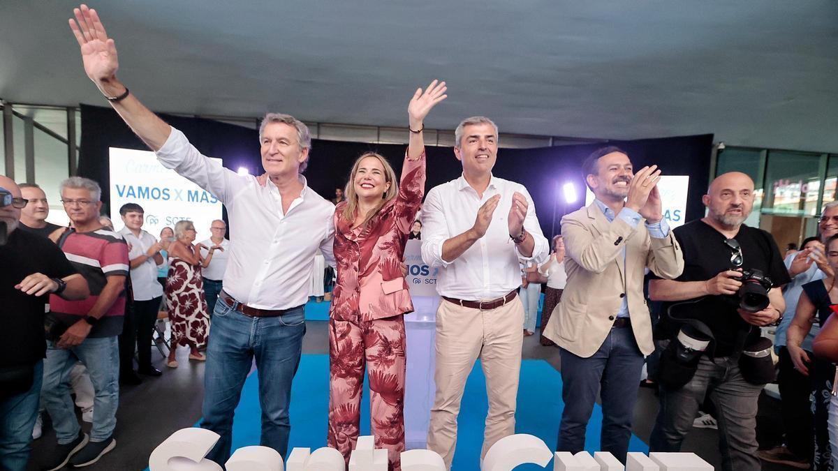 El PP presenta a Carmen Pérez como candidata a la alcaldía de Santa Cruz de Tenerife