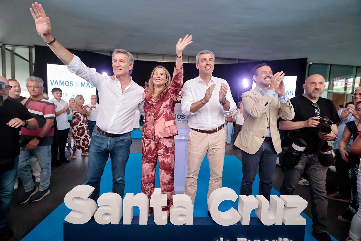 El PP presenta a Carmen Pérez como candidata a la alcaldía de Santa Cruz de Tenerife