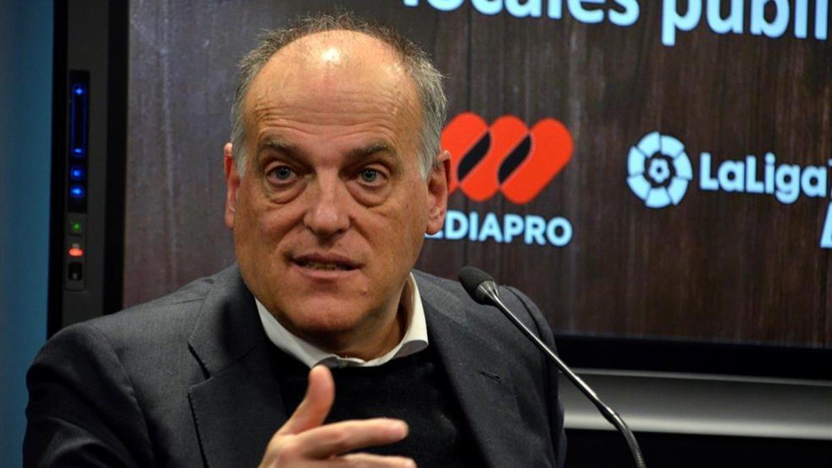 Javier Tebas, presidente de LaLiga