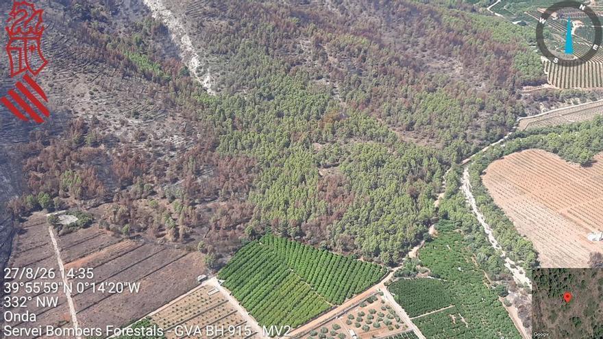 Due nuovi incendi mobilitano i pompieri a Onda e Almassora