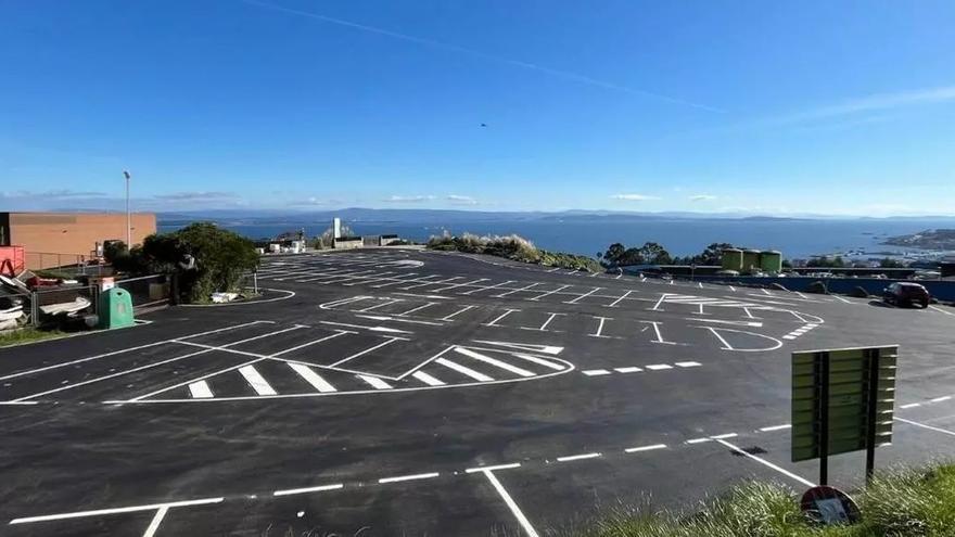 Novo aparcamento habilitado no polígono ribeirense.