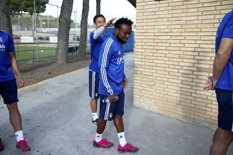 EL Zaragoza prepara el partido contra el Mirandés