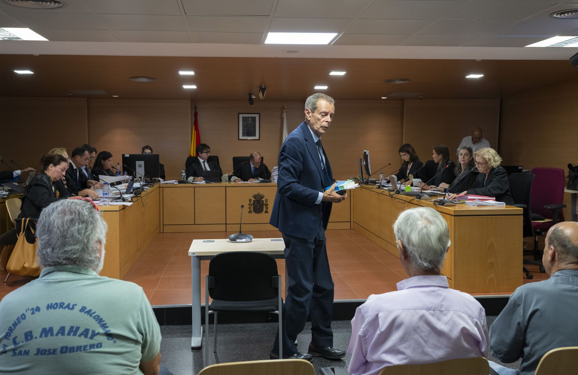 Primera sesión del juicio en Arrecife de la última pieza del 'caso Montecarlo'