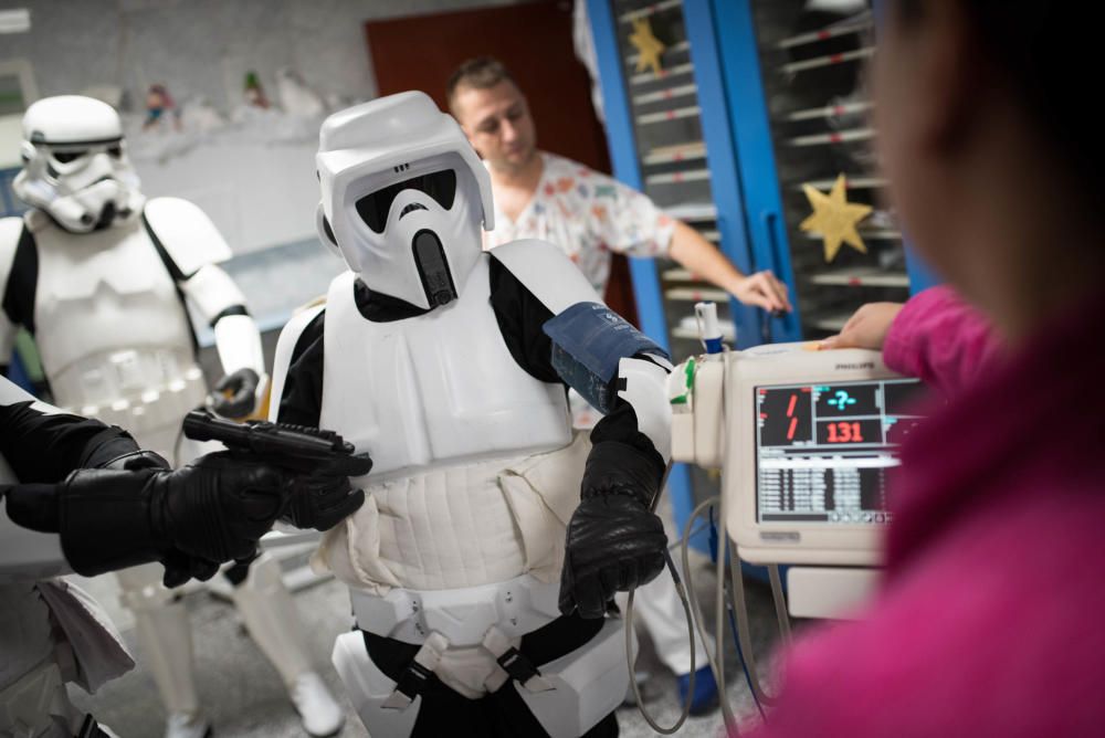 Los personajes de Star Wars visitan La Candelaria