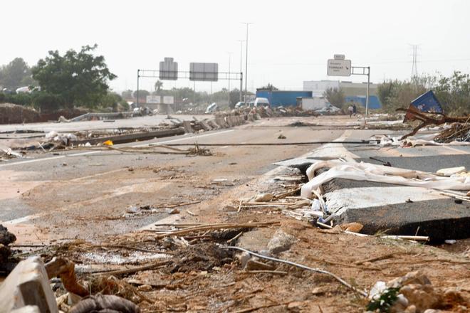 El devastador efecto de la DANA, en imágenes