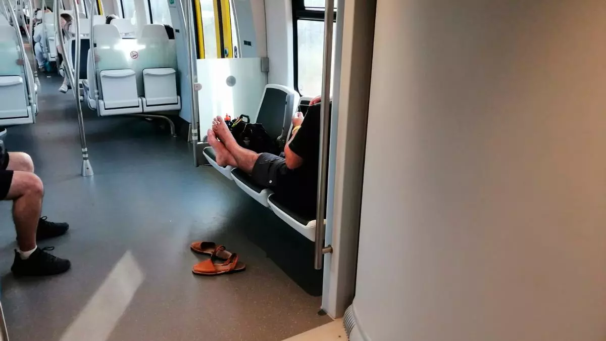 Los s del tren pierden la paciencia: incivismo y xenofobia en los vagones