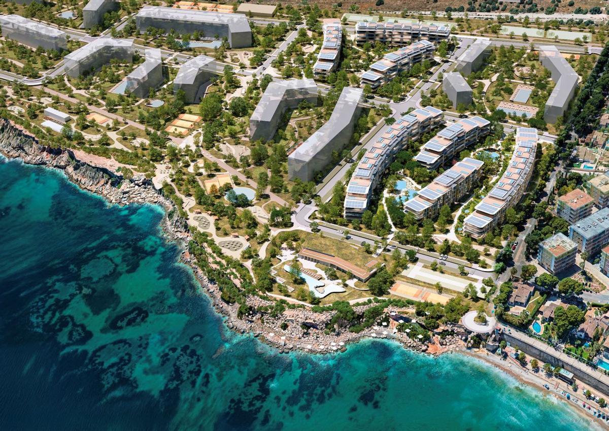 Las Vistas se desarrollará en el plan parcial Alameda del Mar con el compromiso medioambiental como prioridad, preservando una gran zona verde protegida
