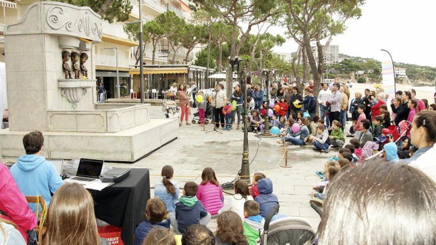 El públic, en un moment de l&#039;espectacle de Campi qui pugui.