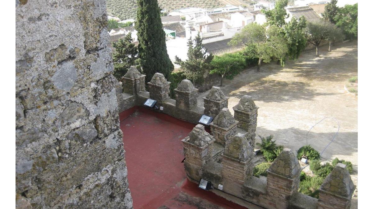 Imagen del castillo de Espejo.