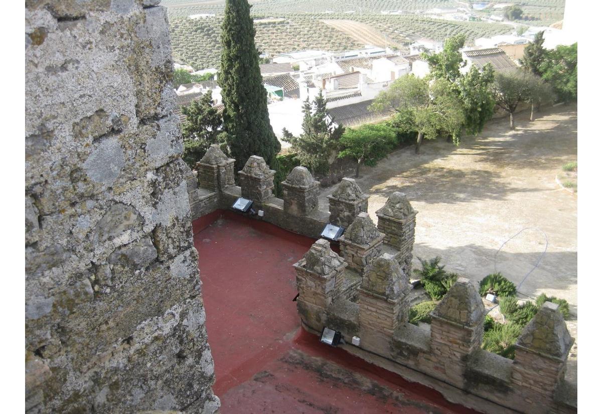 Imagen del castillo de Espejo.