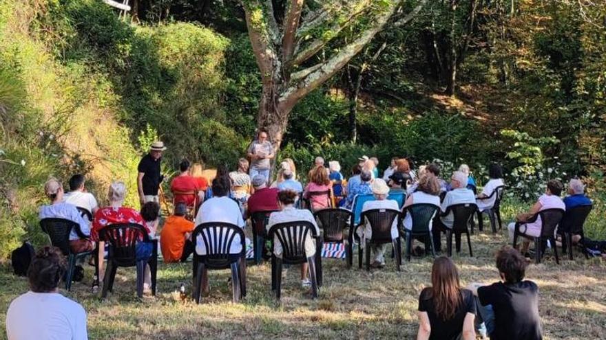 La poesía florece en las huertas de San Román de Candamo