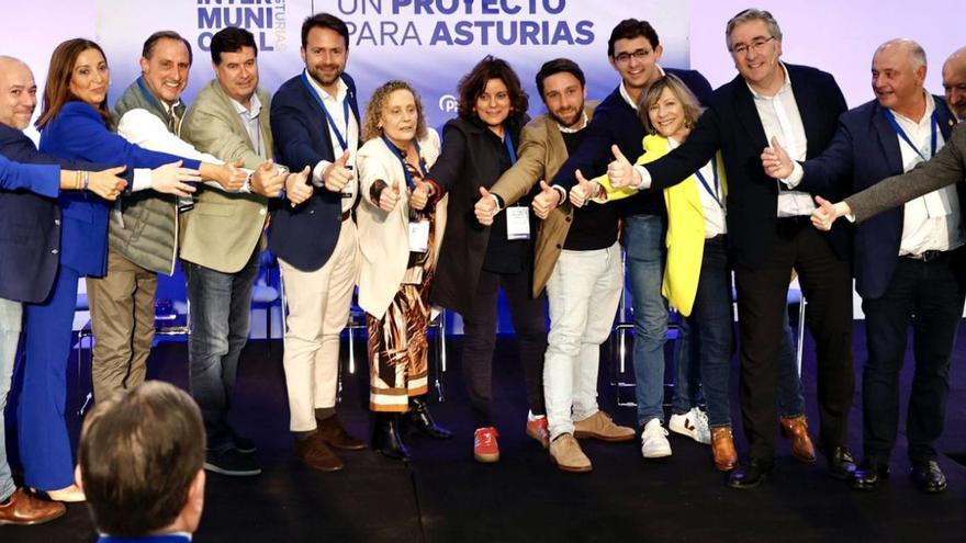 Queipo (PP) apunta objetivo para 2027: &quot;Presidir Asturias con el mayor número de alcaldías&quot;