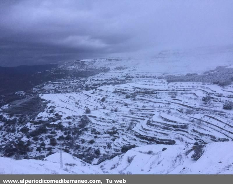 Nieve y lluvia en Castellón