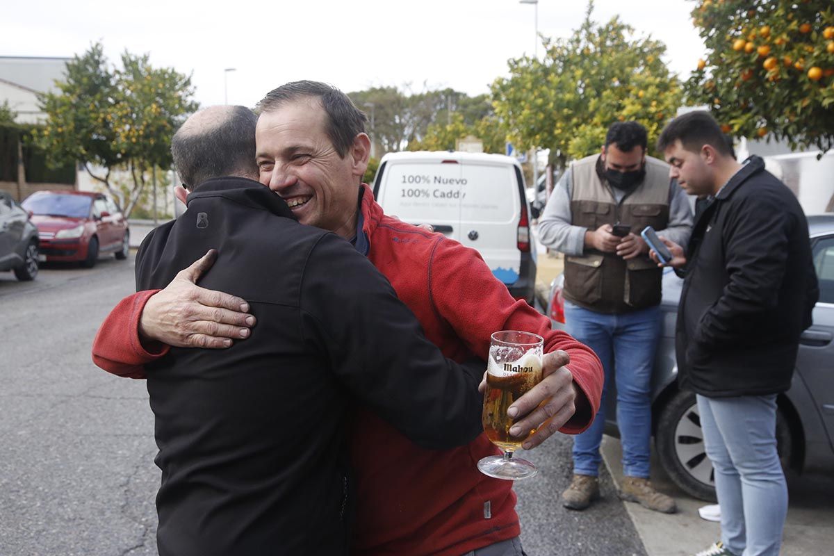 La alegría del tercer premio de Fernán Núñez