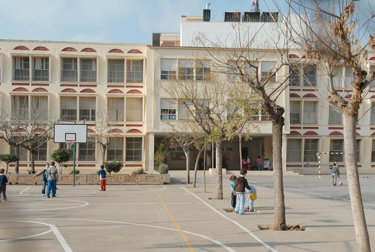 Fotografía de archivo del colegio Maestro Canós de Castelló.