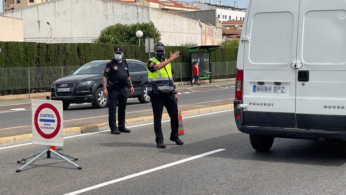 Los agentes paraban a los vehículos de forma aleatoria.