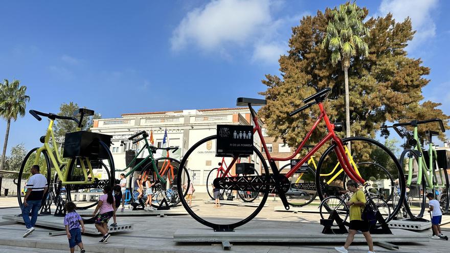 Galería | Las bicis gigantes llegan a los pueblos de Castellón