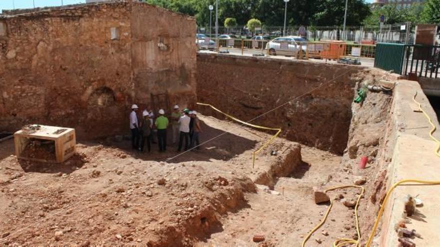 La rehabilitación del Molí la Vila saca a la luz restos de los siglos XVIII y XIX