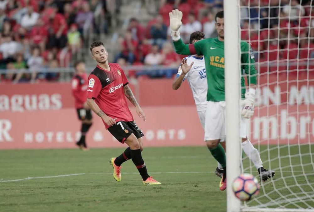 El Real Mallorca empata con el Ucam Murcia