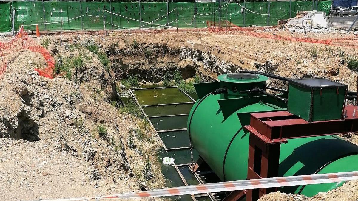 La obra de la gasolinera de Plenoil en el casco urbano seguirá paralizada