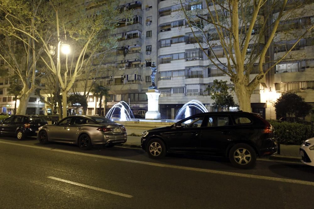 Polémica por el uso del carril bus de noche en València